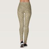 Funkelnd Silber-Leggings Leggings (Rückseite)