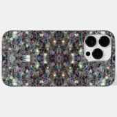 Funkelnd Silbermosaik Mandala abstrakt Case-Mate iPhone Hülle (Rückseite (Horizontal))