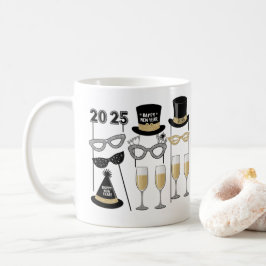 Funkelnd Silvester-Tasse Kaffeetasse