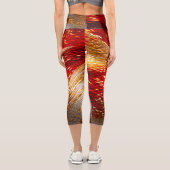 Funkelnd Soiree Firey Leggings (Rückseite)