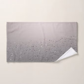 Funkelnd Sparkon-Glitzer in Rosa Badhandtuch Set (Handtuch)