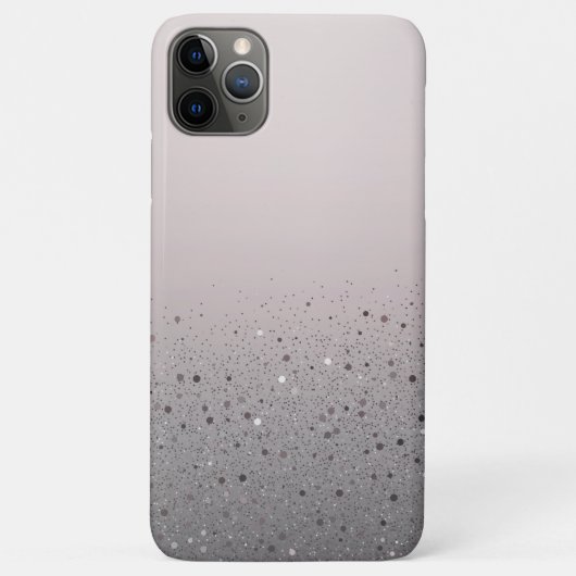 Funkelnd Sparkon-Glitzer in Rosa Case-Mate iPhone Hülle (Rückseite)