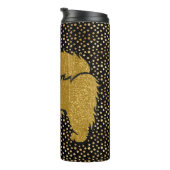 FUNKELND THANG Chow Imitate metallische thermische Thermosbecher (Nach rechts gedreht)