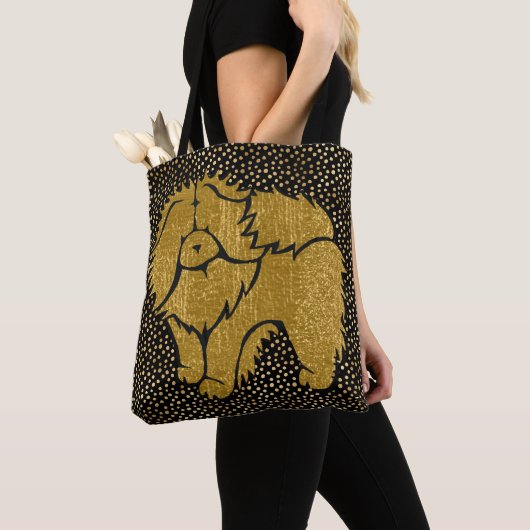 FUNKELND THANG Chow Imitate Metalltobag 2 Stile Tasche (Von Nahem)