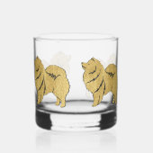 Funkelnd Thang Finnish Lapphund Rocks Juice Glass Whiskyglas (Rückseite)