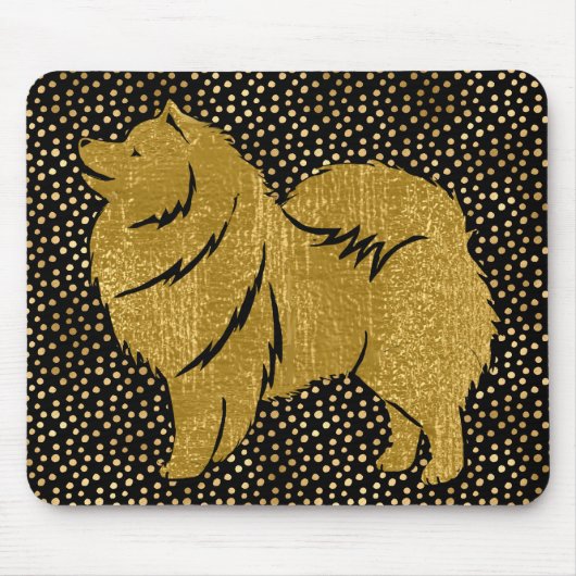 FUNKELND THANG LAPPHUND Imitate Folie Mousepad (Vorne)