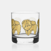 Funkelnd Thang Rough Chow Rocks Glas (Vorderseite)