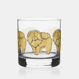 Funkelnd Thang Rough Chow Rocks Glas