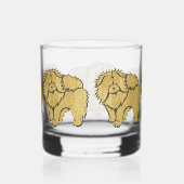 Funkelnd Thang Rough Chow Rocks Glas (Rechts)