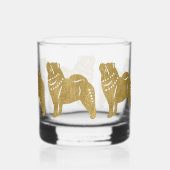 Funkelnd Thang Smooth Chow Rocks Glass Whiskyglas (Rückseite)