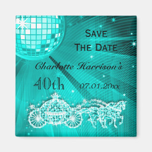 Funkelnd Trainer u. Pferde40. Geburtstag Save the Magnet