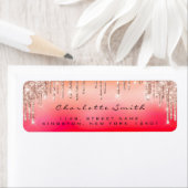 Funkelnd Tropfen Rose uAwg Ombre Rotes Korallenrif (Insitu)