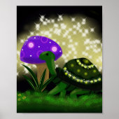 Funkelnd Turtle Poster (Vorne)