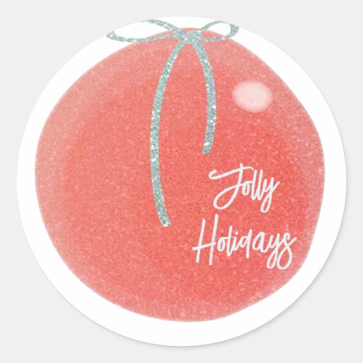 Funkelnd Umschlag Aufkleber (Vorderseite)