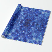 Funkelnd und Starry Night Sky Geschenkpapier (Ungerollt)