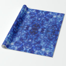 Funkelnd und Starry Night Sky Geschenkpapier