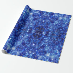 Funkelnd und Starry Night Sky Geschenkpapier