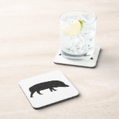 Funkelnd Untersetzer Pig Cork (Rechte Seite)