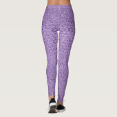 Funkelnd Violett-Leggings Leggings (Rückseite)