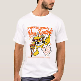 Funkelnd, während du zusammenbrichst Lustiger moti T-Shirt