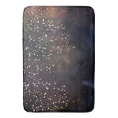 Funkelnd Wasserfarbe Erde rustikale Moderne Glam Badematte (Vorderseite Vertikal)