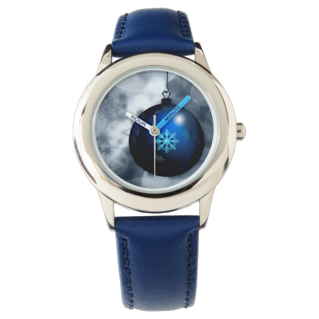 Funkelnd Weihnachten Armbanduhr (Vorderseite)