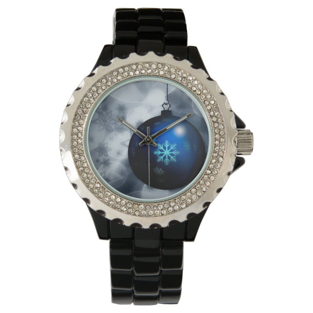 Funkelnd Weihnachten Armbanduhr (Vorderseite)