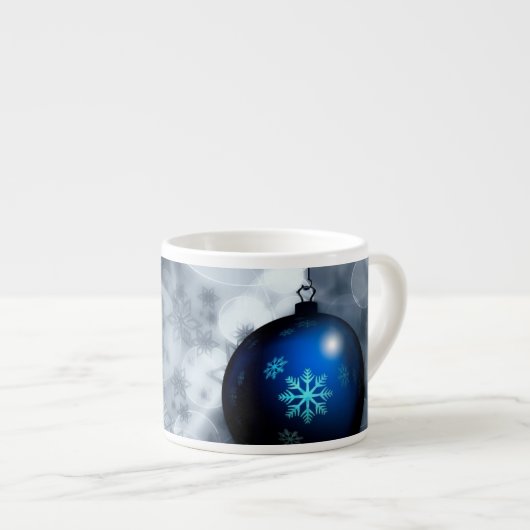 Funkelnd Weihnachten Espressotasse (Vorderseite Rechts)