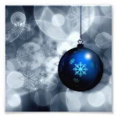 Funkelnd Weihnachten Fotodruck (Vorne)