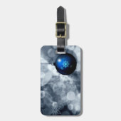 Funkelnd Weihnachten Gepäckanhänger (Vorderseite vertikal)