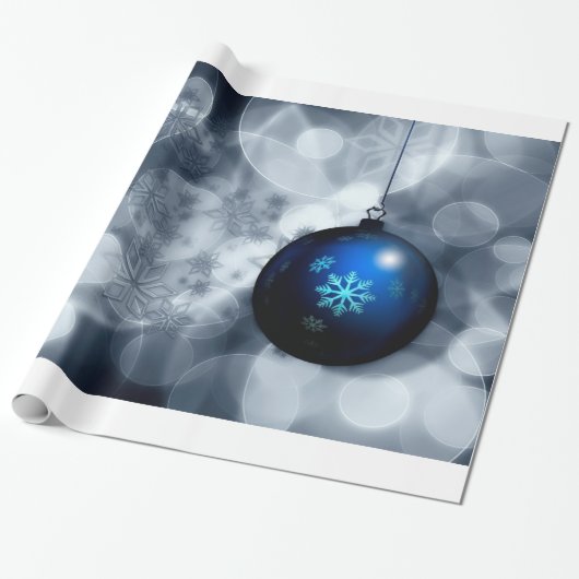 Funkelnd Weihnachten Geschenkpapier (Ungerollt)