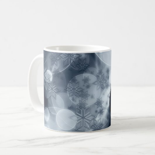 Funkelnd Weihnachten Kaffeetasse (Vorderseite Links)