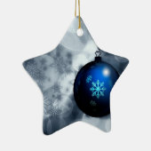 Funkelnd Weihnachten Keramik Ornament (Rechts)