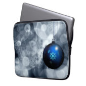 Funkelnd Weihnachten Laptopschutzhülle (Vorderseite Links)