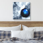 Funkelnd Weihnachten Leinwanddruck (Insitu (Schlafzimmer))