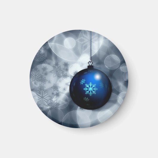 Funkelnd Weihnachten Magnet (Vorne)