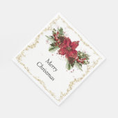 Funkelnd Weihnachten Napkins Serviette (Ecke)
