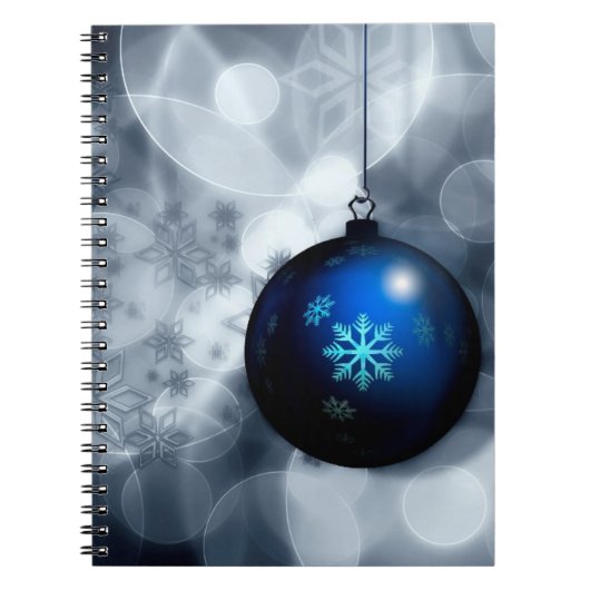 Funkelnd Weihnachten Notizblock (Vorderseite)