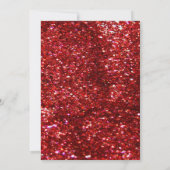 Funkelnd Weihnachtsaufenthalte Einladung (Rückseite)