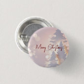 Funkelnd Weihnachtsbaum Button (Vorne & Hinten)