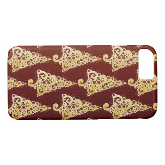 Funkelnd Weihnachtsbaum Case-Mate iPhone Hülle (Rückseite (Horizontal))