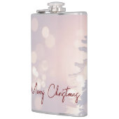 Funkelnd Weihnachtsbaum Flachmann (Links)