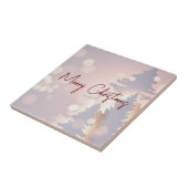 Funkelnd Weihnachtsbaum Fliese (Seite)