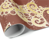 Funkelnd Weihnachtsbaum Geschenkpapier (Rolleneckpunkt)