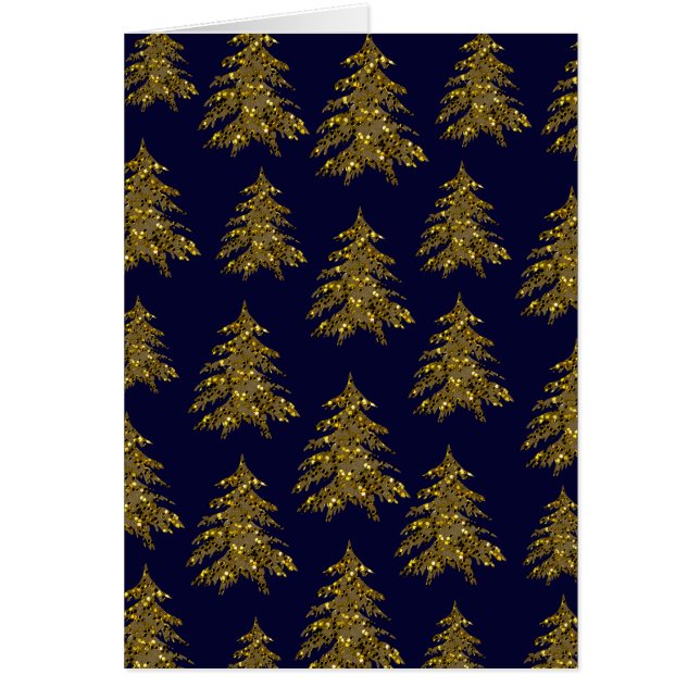 Funkelnd Weihnachtsbaum in Blau (Vorne)