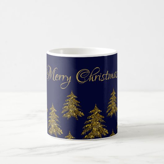 Funkelnd Weihnachtsbaum Kaffeetasse (Mittel)