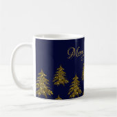 Funkelnd Weihnachtsbaum Kaffeetasse (Links)