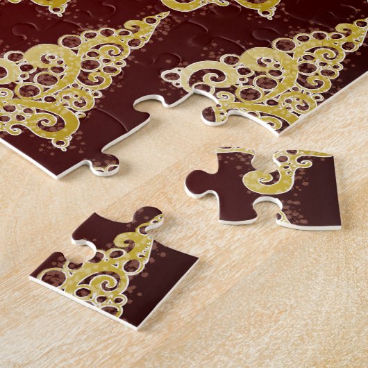 Funkelnd Weihnachtsbaum Puzzle (Seite)