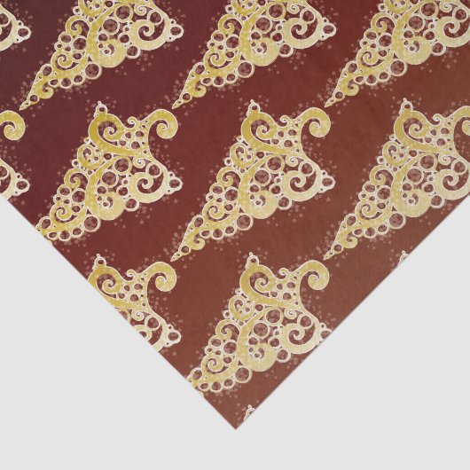 Funkelnd Weihnachtsbaum Seidenpapier (Ausschnitt)