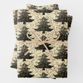 Funkelnd Weihnachtsbaumgold Geschenkpapier Set (Beispiel)